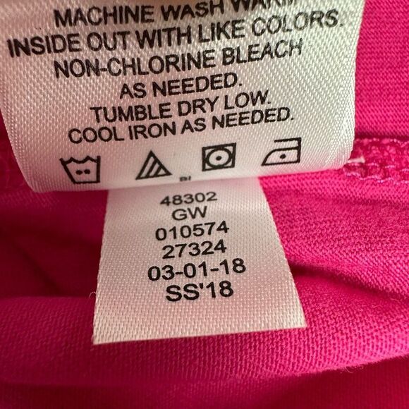 Hanna Andersson Pink Kids Peplum Top size 6-7 - Picture 6 of 6